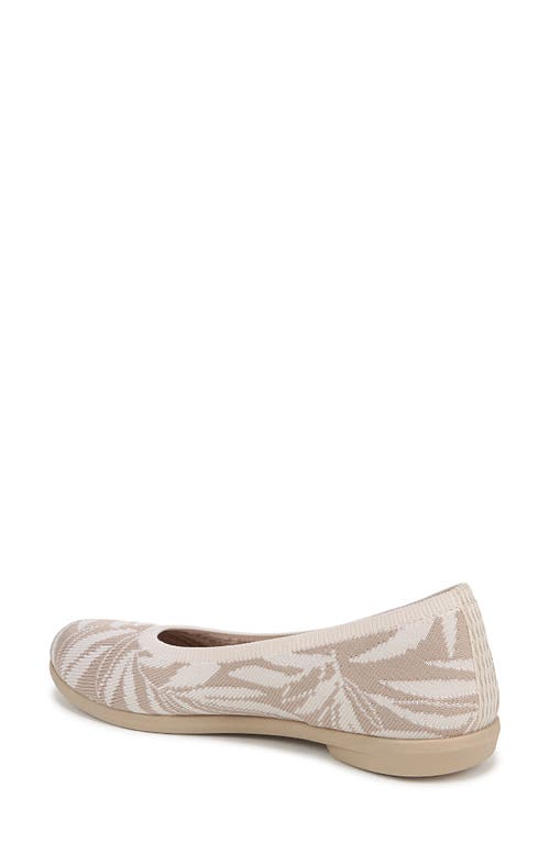 Shop Bzees Kit Ballet Flat In Tan Knit