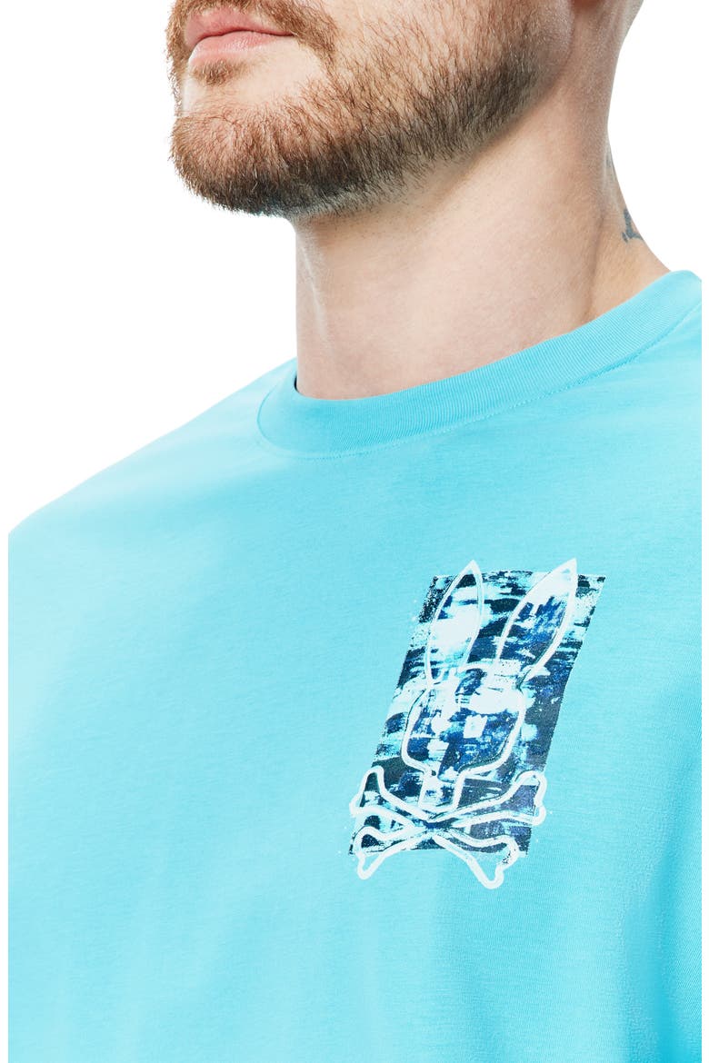 Isaac Relaxed Fit Graphic T-Shirt, Alternate, color, MAUI BLUE