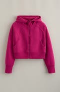 Zella Girl Kids' Cloud Fleece Full Zip Hoodie