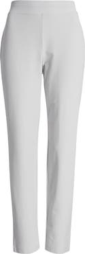 Eileen Fisher Slim Ankle Stretch Crepe Pants