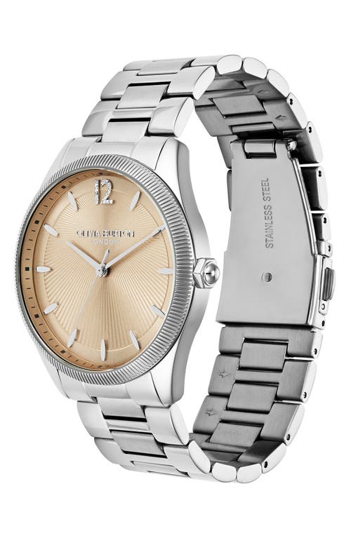 Olivia Burton Radiate Bracelet Watch, 38mm In Metallic