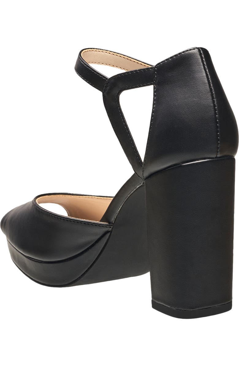 French Connection Platform Sandal, Alternate, color,