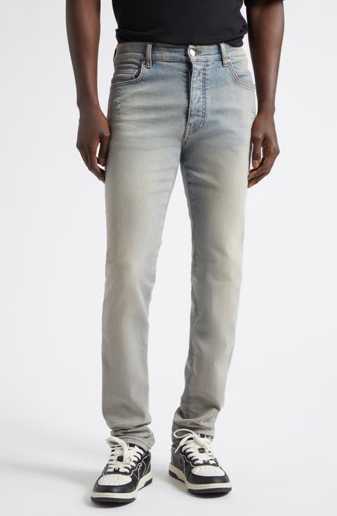 Straight Leg Stack Jeans (Antique Indigo)