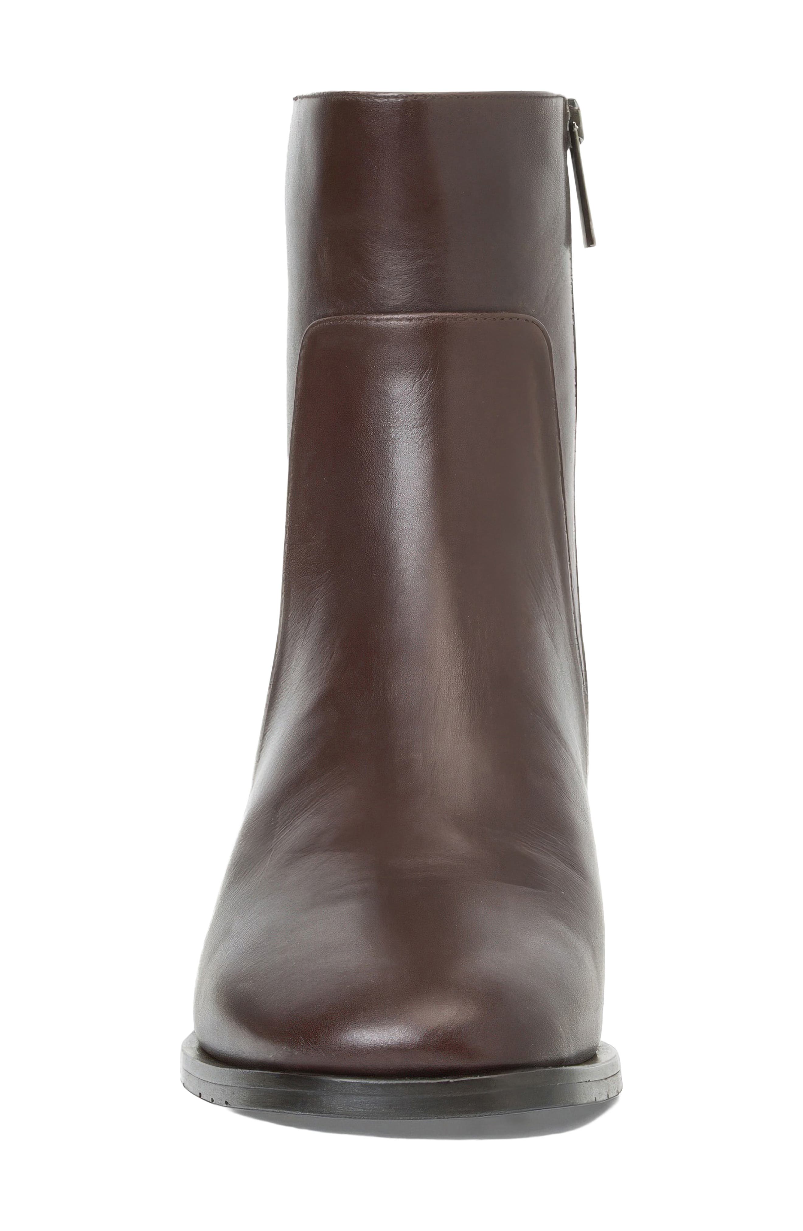 Tulli Leather Bootie, Alternate, color, MOKA LEATHER