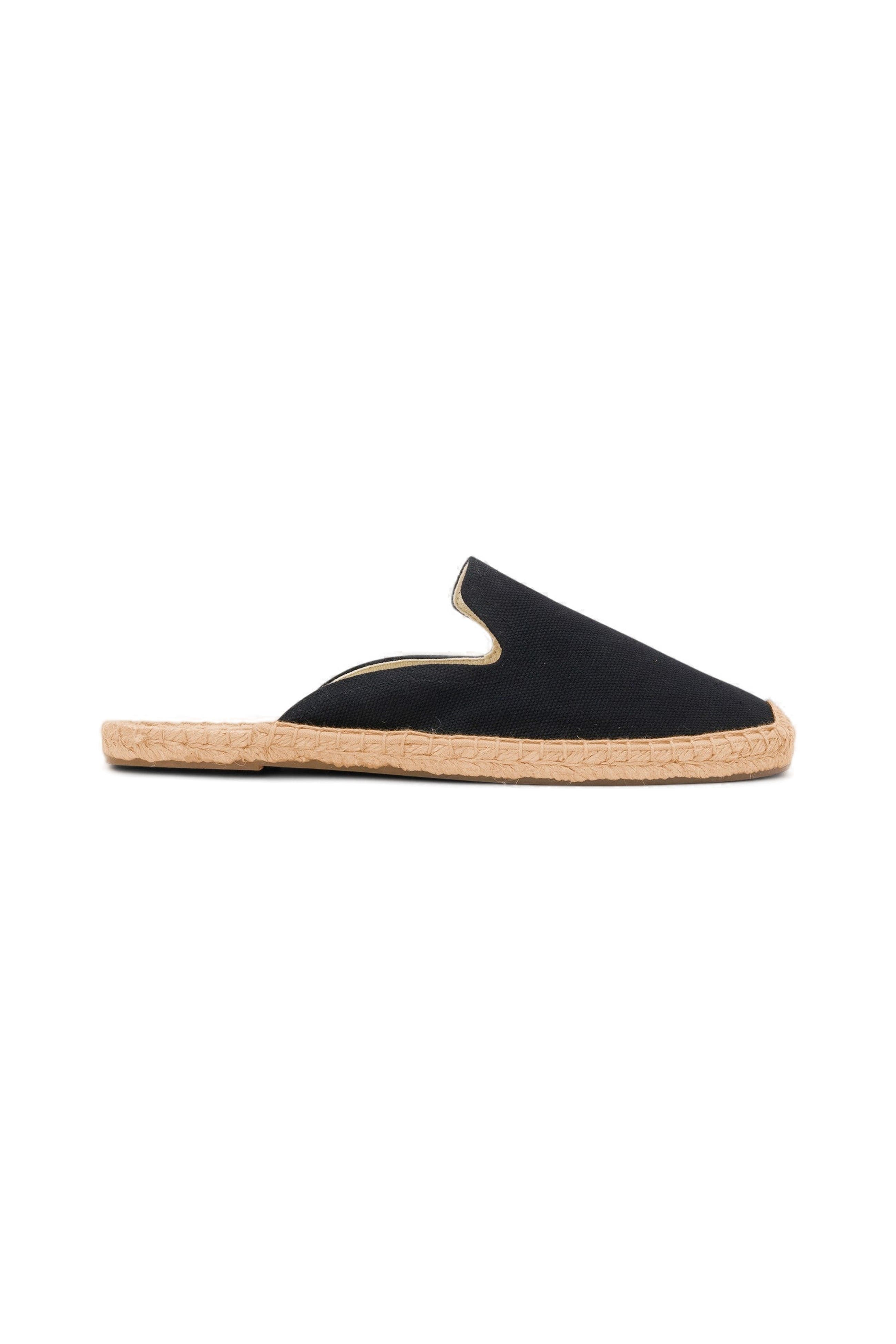 Soludos The Dali Mule Canvas Colors Espadrille, Main, color, Noche Black