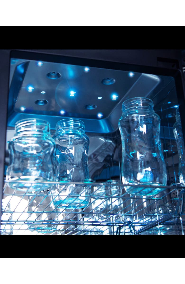 WABI BABY LED Sanitizer & Dryer Ultra Sanitize + Dry + Storage, Alternate, color, Grey