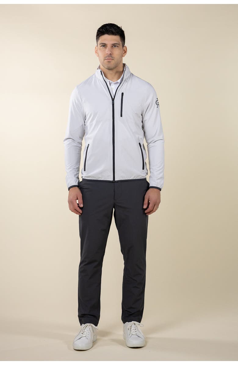 ASHWORTH GOLF AG Packable Jacket, Alternate, color, Stone Grey