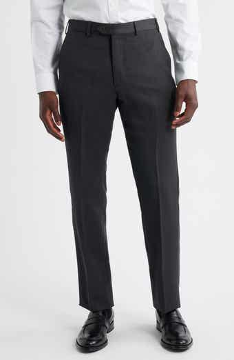 Flat Front Wool Dress Pants
