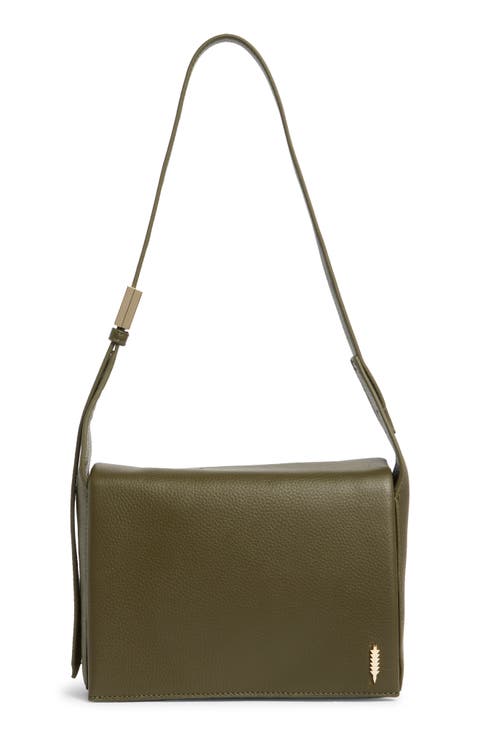 Jennie Flap Leather Shoulder Bag