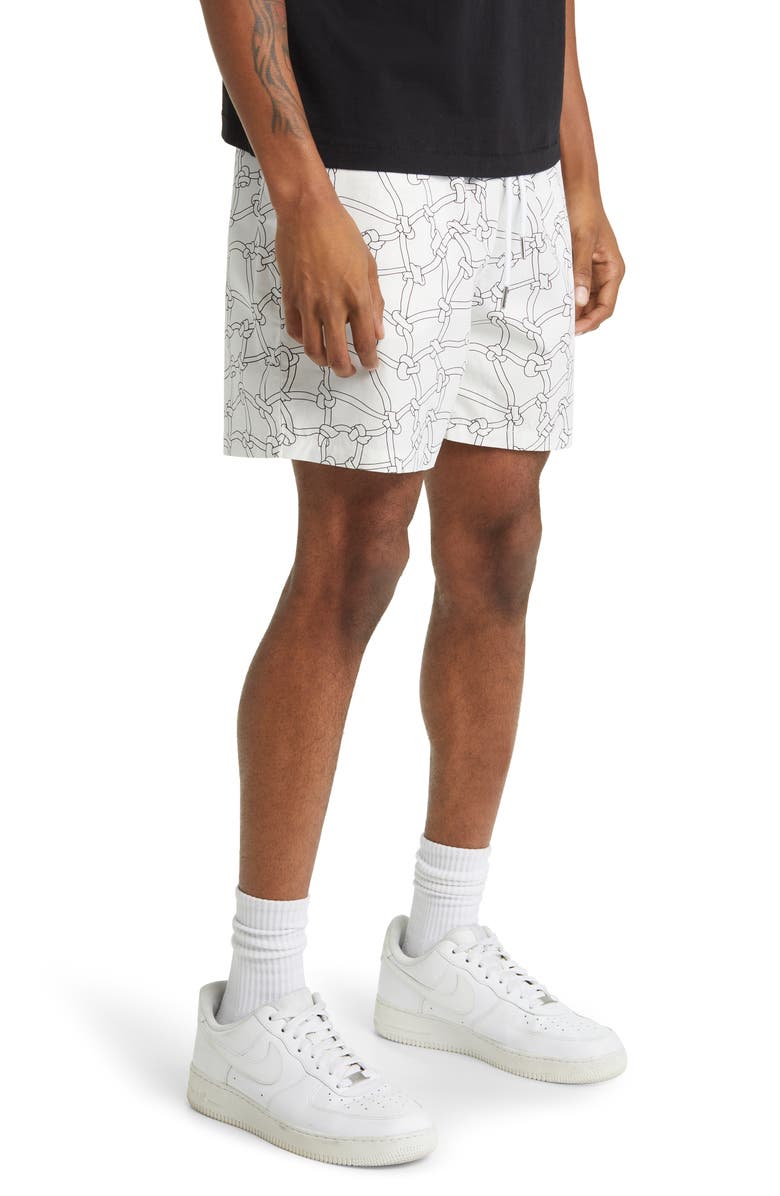 Renowned Hoop Dreams Cotton Shorts, Alternate, color, 