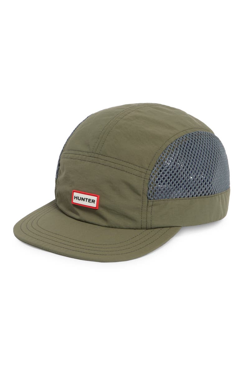 Tech Nylon Mesh Baseball Cap, Main, color, HUNTER GREEN