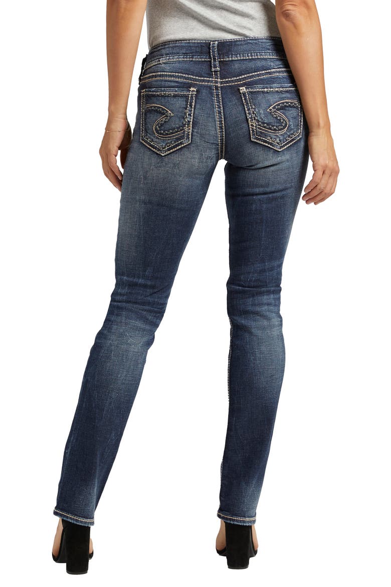 Suki Straight Leg Jeans, Alternate, color, INDIGO