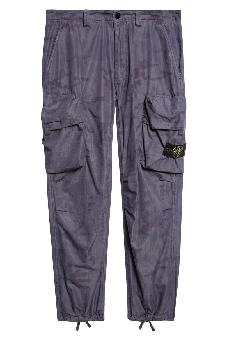 Camo Trousers, Alternate, color, BLUE GREY