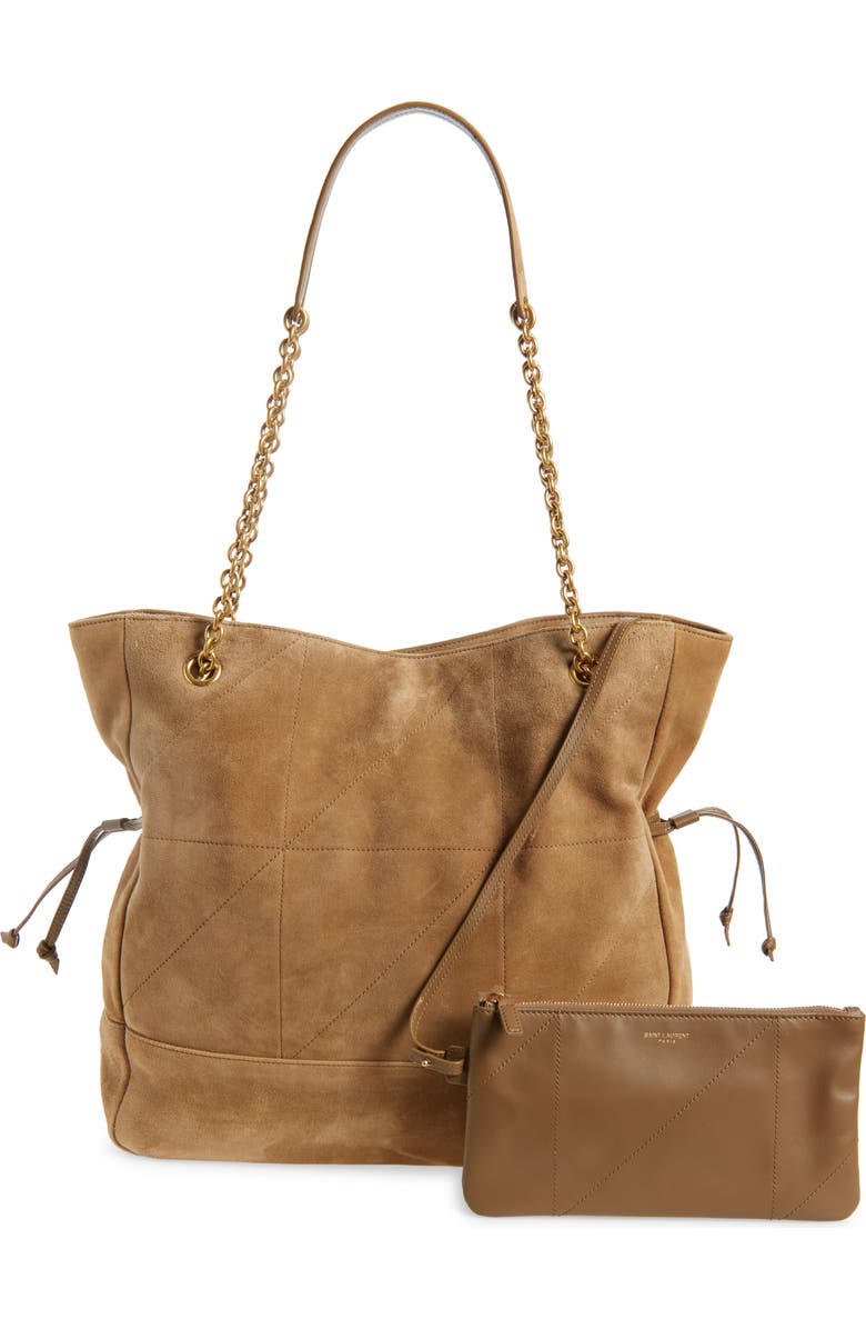 Saint Laurent Jamie 4.3 Chain Strap Tote, Alternate, color, Golden Leaf