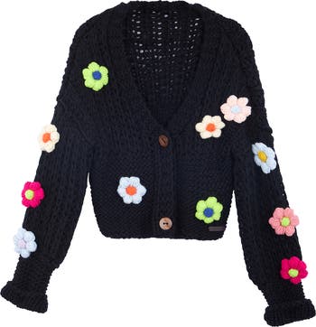 SAACHI Chunky Floral Crochet Cardigan | Nordstromrack SAACHI Chunky Floral Crochet Cardigan | Nordstromrack