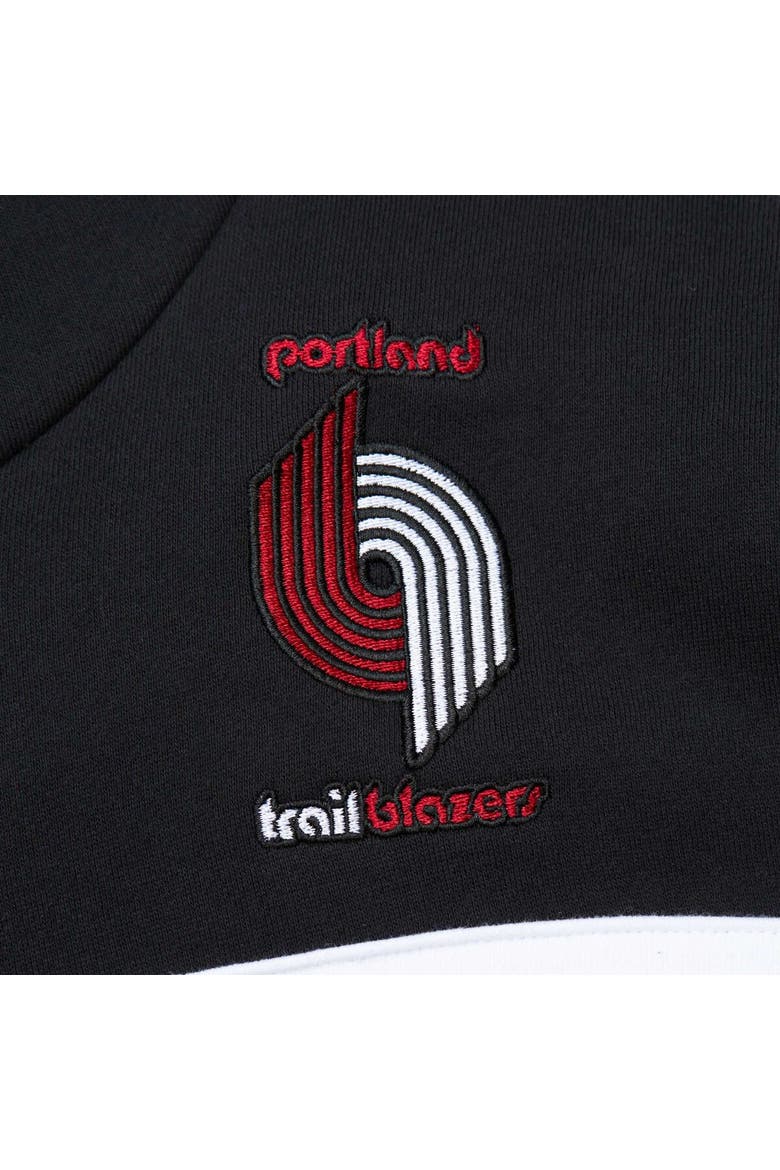 Men's Mitchell & Ness Red/Black Portland Trail Blazers Head Coach Pullover Hoodie, Alternate, color, Red