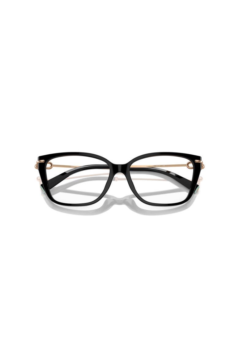 55mm Rectangle optical glasses, Alternate, color, Black