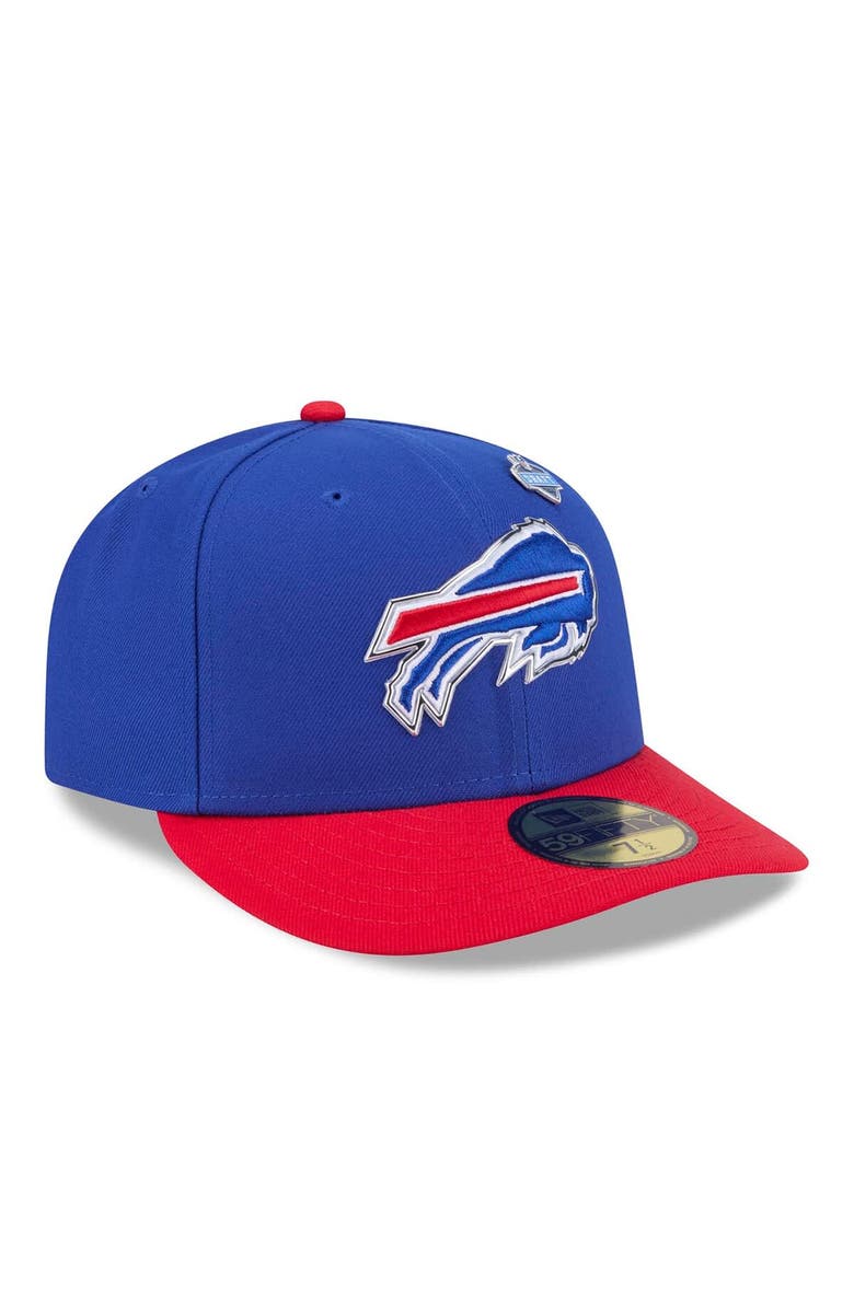 New Era Men's New Era Royal/Red Buffalo Bills 2026 NFL Draft Pre-Curved 59FIFTY Fitted Hat, Alternate, color, Royal