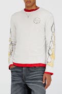 DIESEL® Graphic Slub Long Sleeve T-Shirt