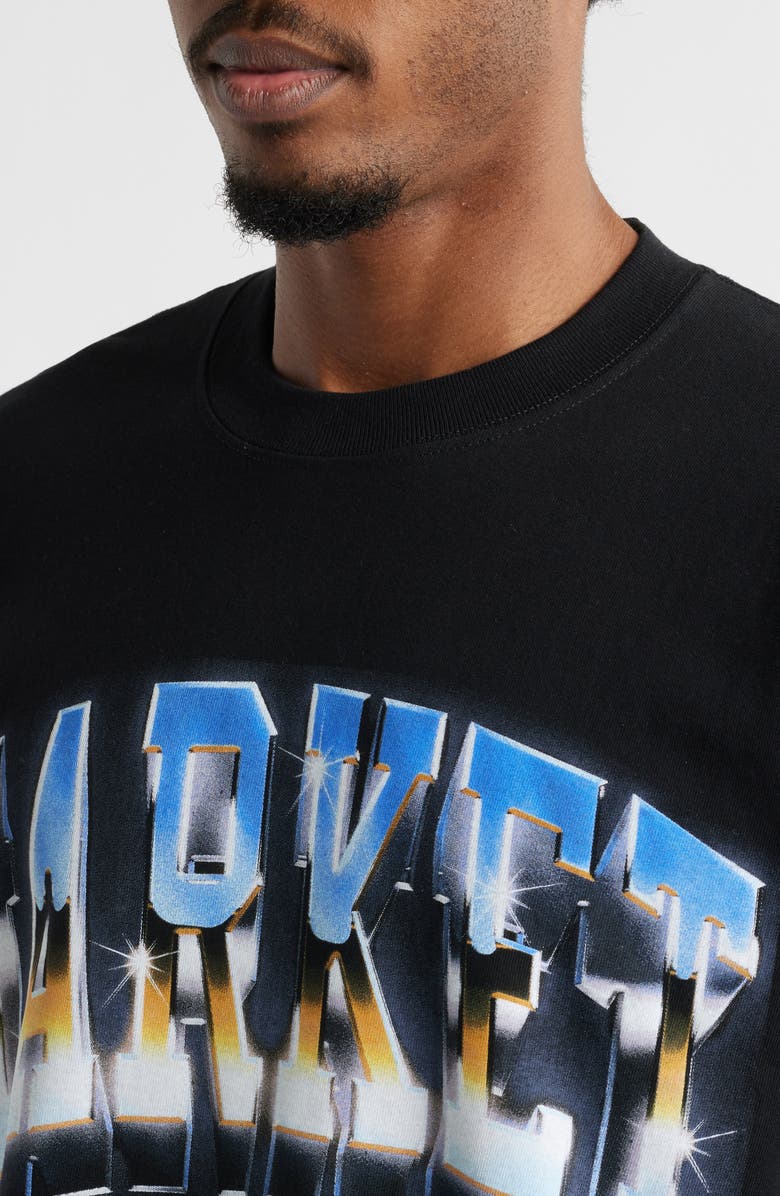 MARKET Chrome Arc Graphic T-Shirt, Alternate, color,