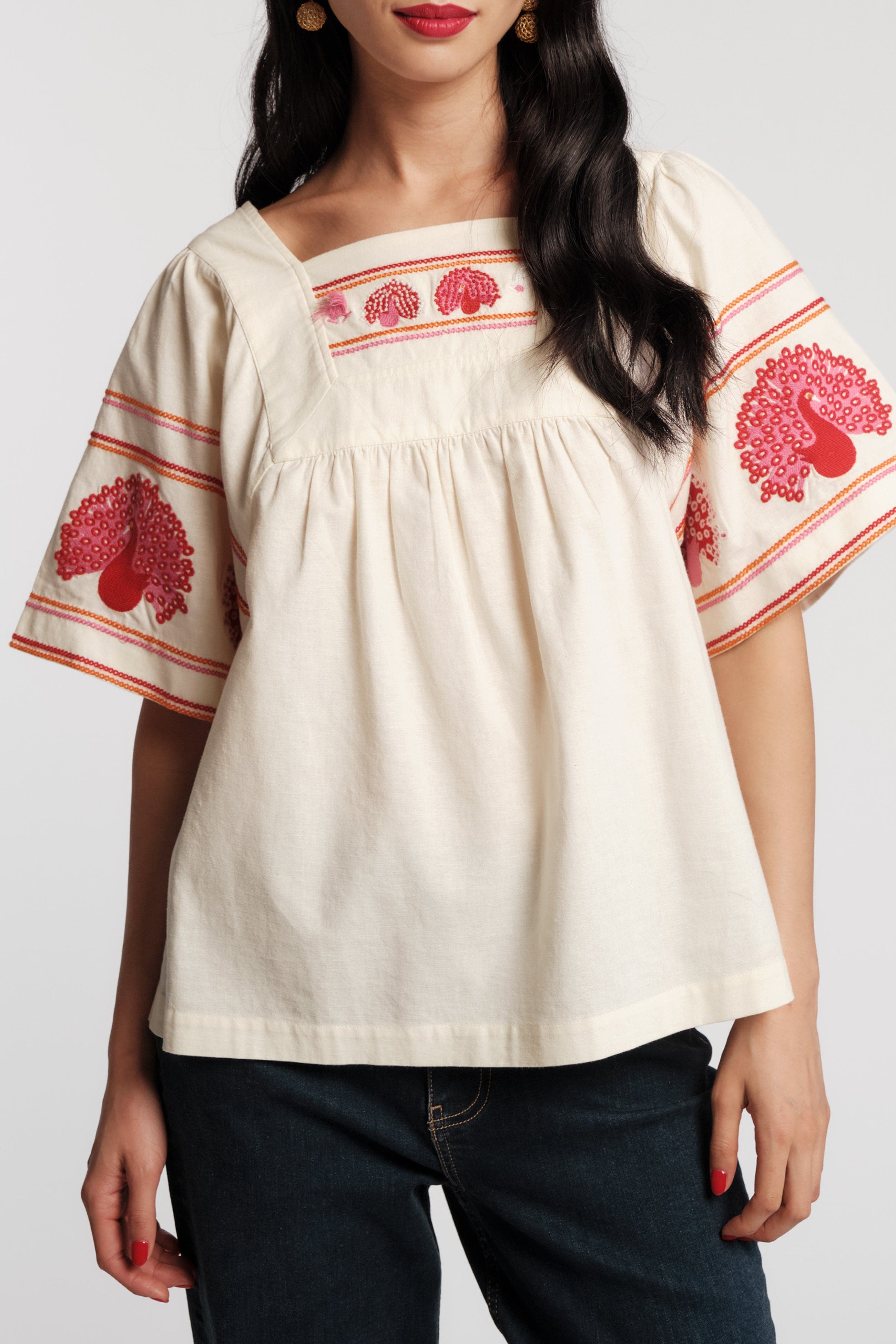 Picnic Peacock Top - image 3