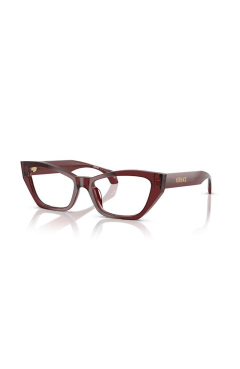 52mm Cat Eye optical glasses
