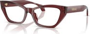 Versace 52mm Cat Eye optical glasses
