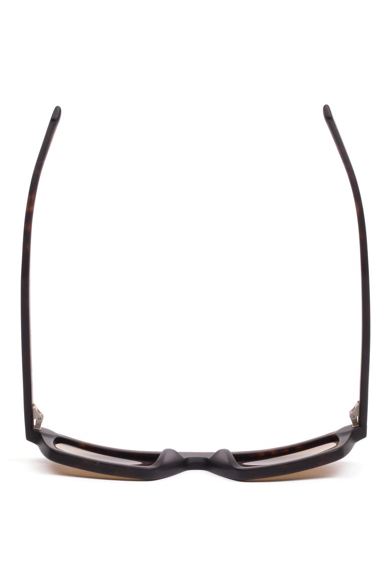 GT 59mm Polarized Square Sunglasses, Alternate, color, BROWN