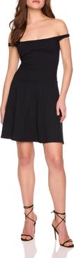 Susana Monaco Off-the-Shoulder Minidress