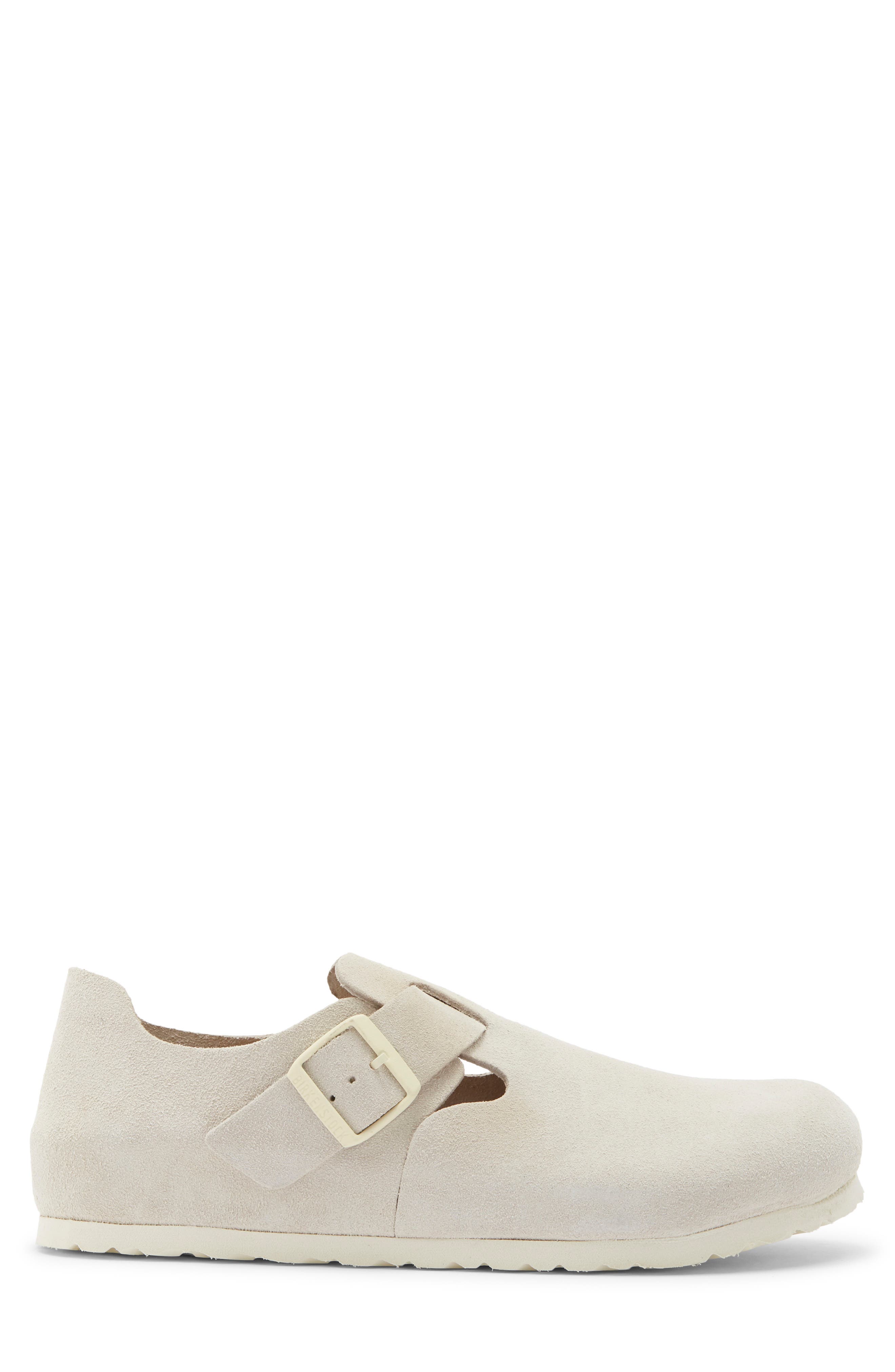 Birkenstock London Clog, Alternate, color, Antique White