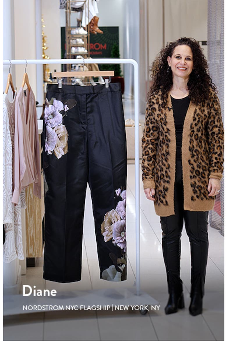 Nayaat Floral High Waist Wide Leg Trousers video