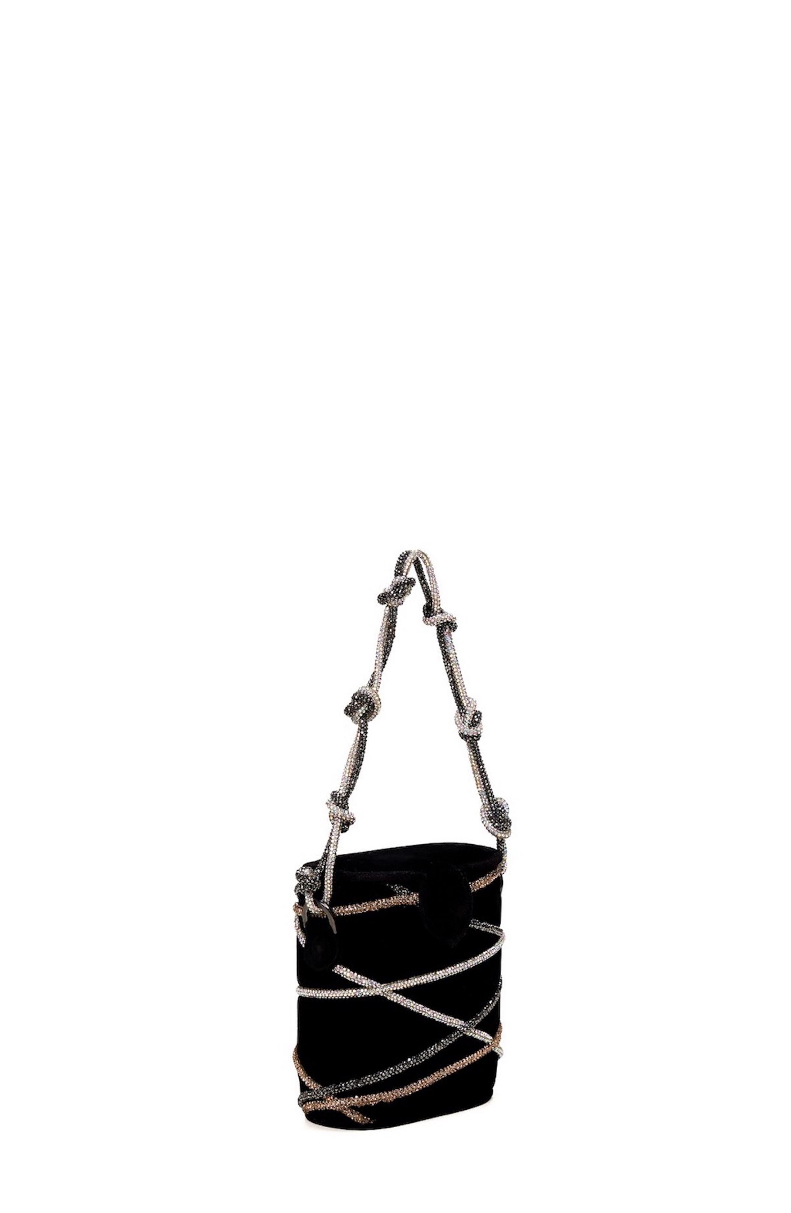 Simitri Mini Bucket Bag, Alternate, color, Black