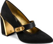 Donna Karan New York Rosey Mary Jane Pointed Toe Pump