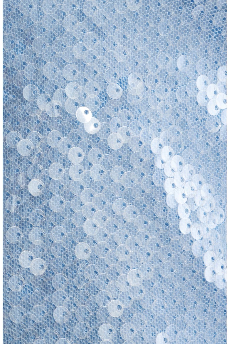 Kalokairi Keyhole Sequin Top, Alternate, color, BLUE