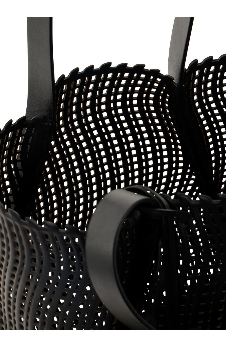 Akris Medium Alex Tote, Alternate, color, Black