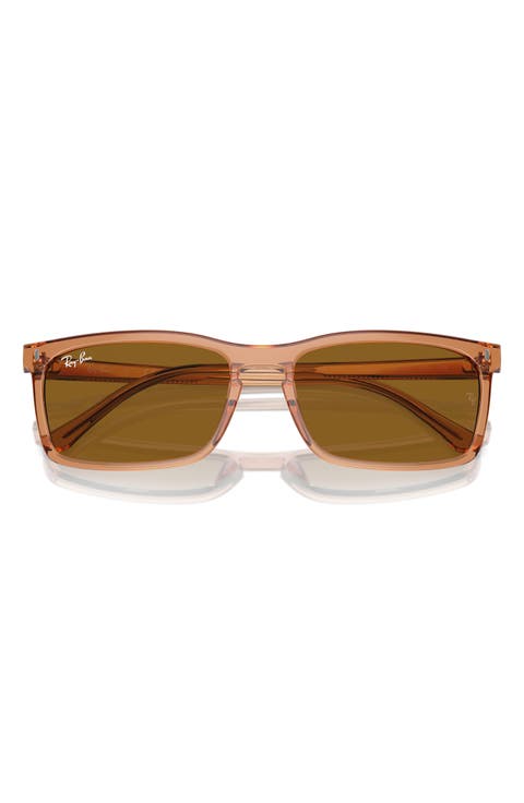 59mm Rectangular Sunglasses