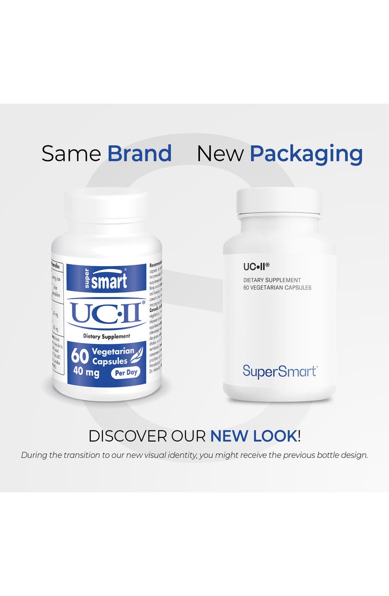 SuperSmart UC II Supplement 40mg, Alternate, color, NO COLOR