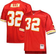 Mitchell & Ness Men's Mitchell & Ness Marcus Allen Red Kansas City Chiefs Big & Tall 1994 Retired Player Replica Jersey
