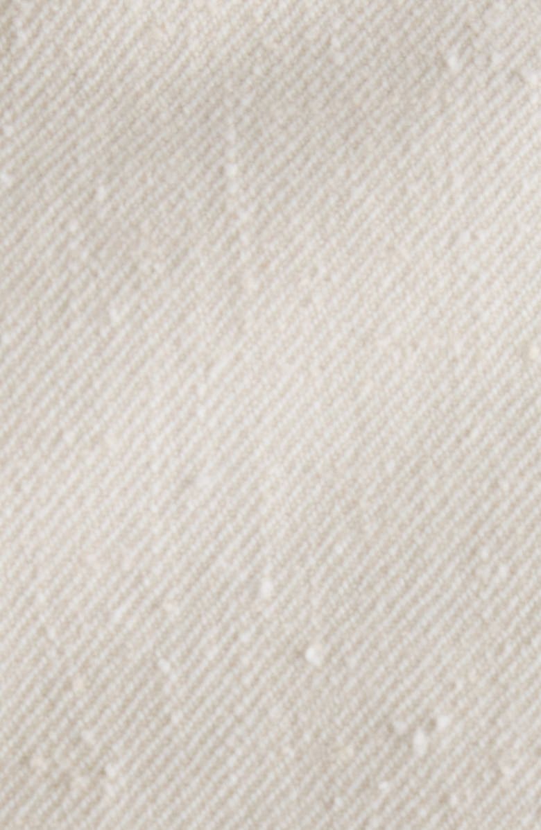 Givenchy Lace-Up Back Denim Jacket, Alternate, color, Ecru