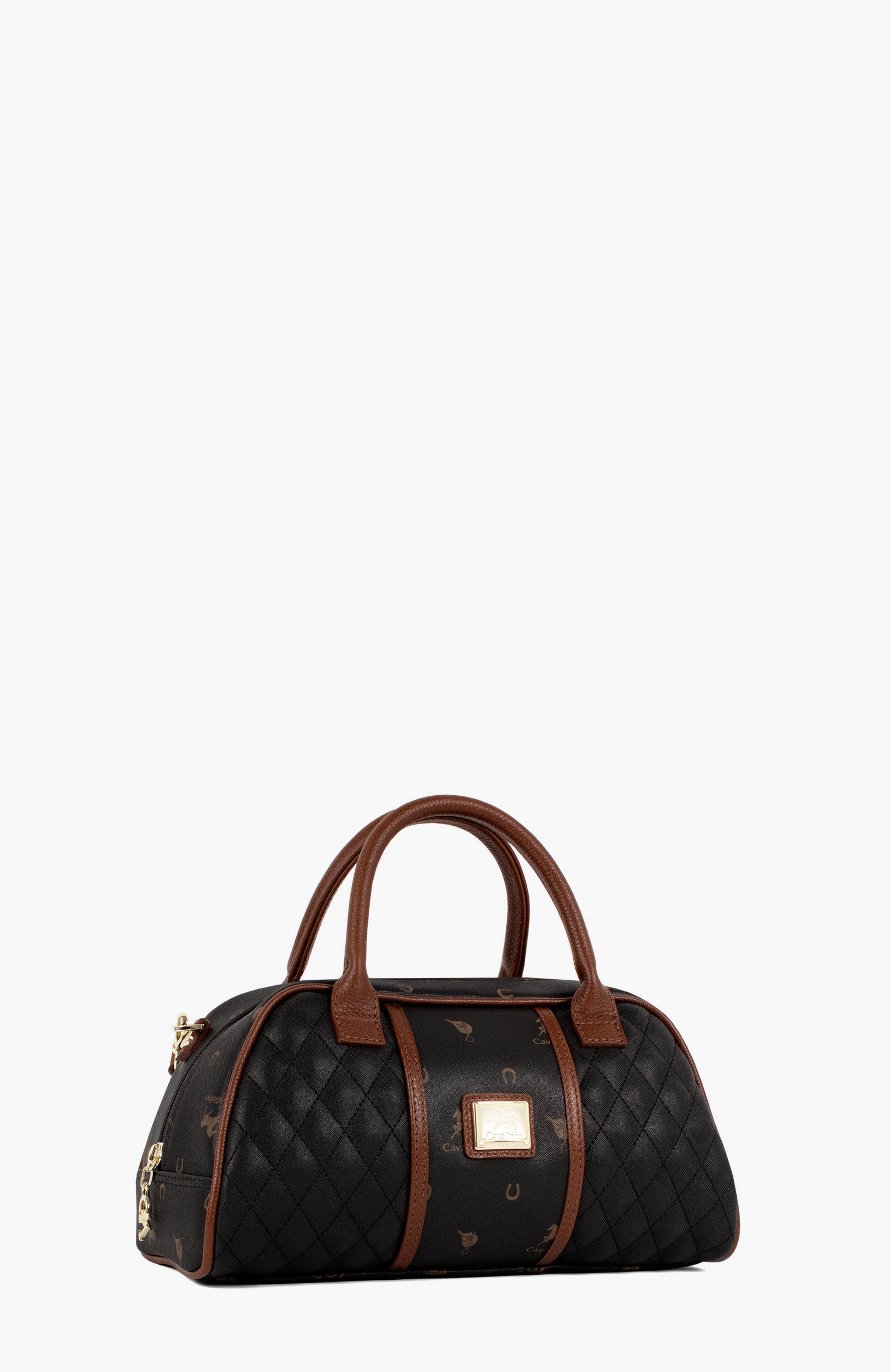 Di Cavallo 616 Handbag, Alternate, color, Black / Brown