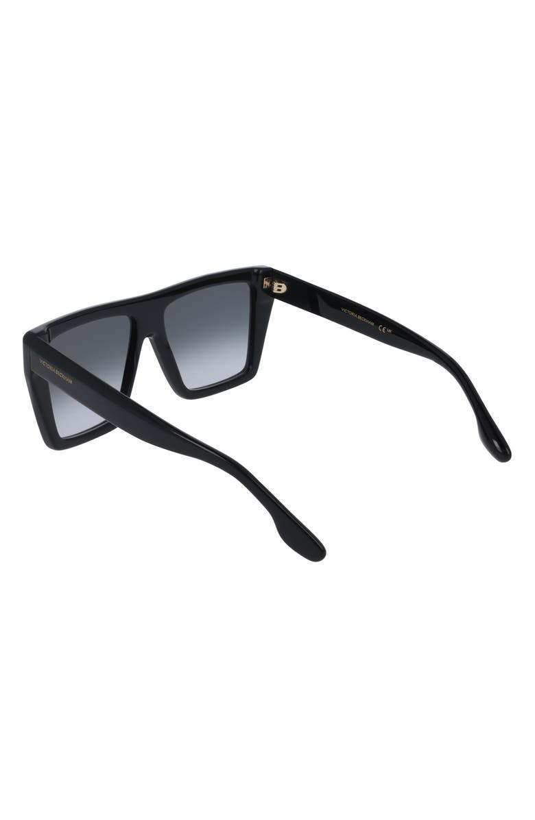 Victoria Beckham 56mm Gradient Square Sunglasses, Alternate, color, 