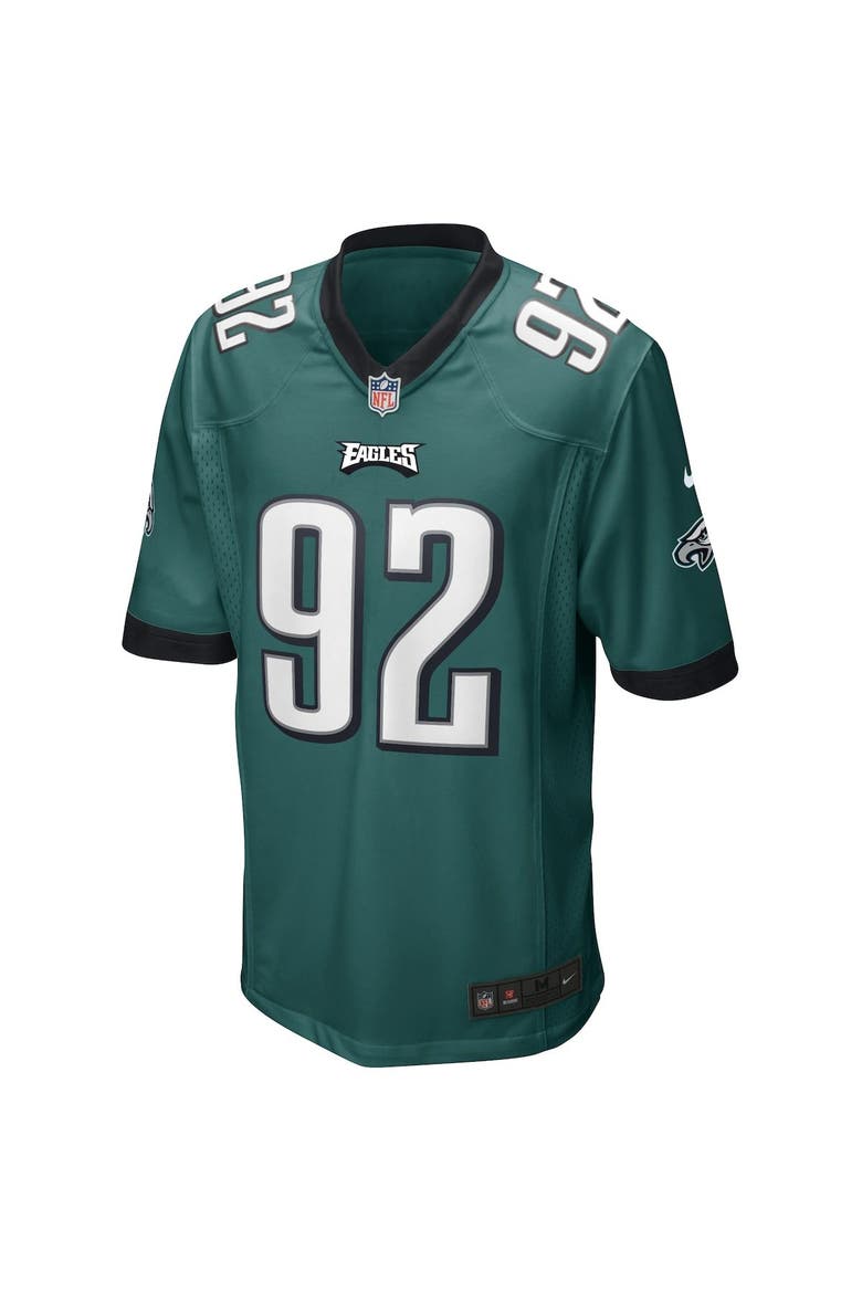 Men's Nike Reggie White Midnight Green Philadelphia Eagles Game Retired Player Jersey, Alternate, color, Green