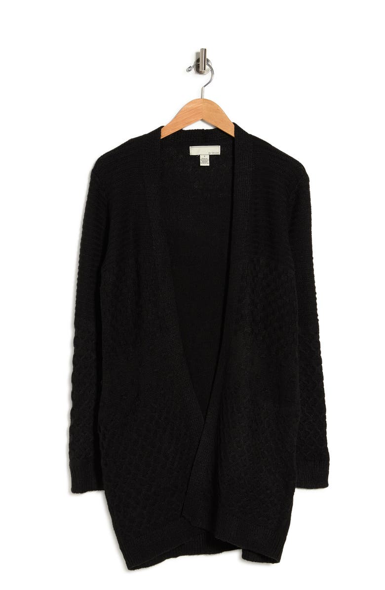 Love By Design Monique Mixed Stitch Cardigan, Alternate, color, 