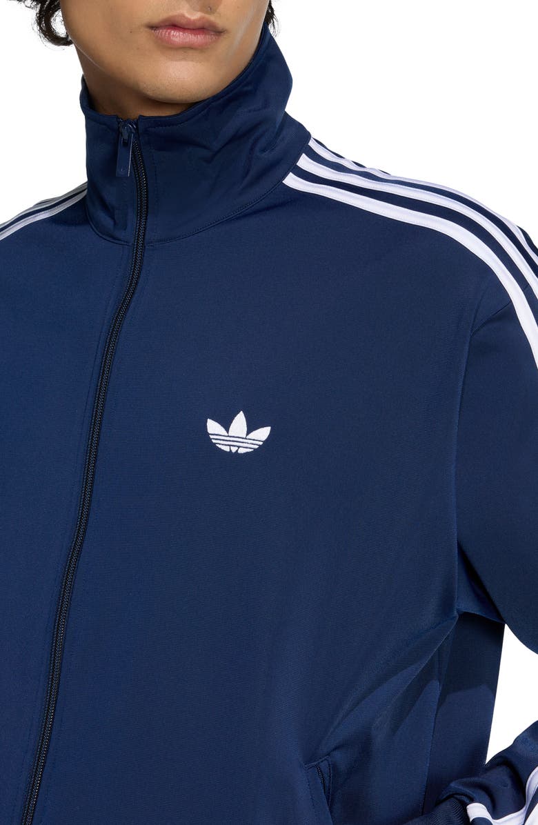 adidas Firebird Recycled Polyester Track Jacket, Alternate, color, Night Indigo