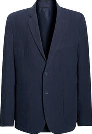 Percival Tailored Fit Solid Linen Blazer