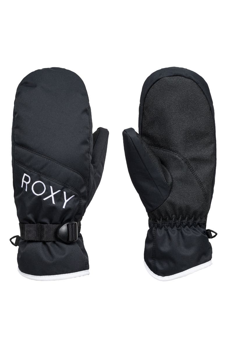 Roxy Jetty Solid Snow Mittens, Main, color, 