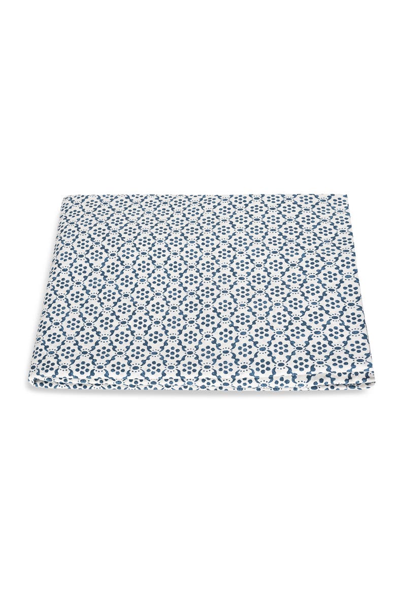 Laksha Fitted Sheet, Main, color, INDIGO