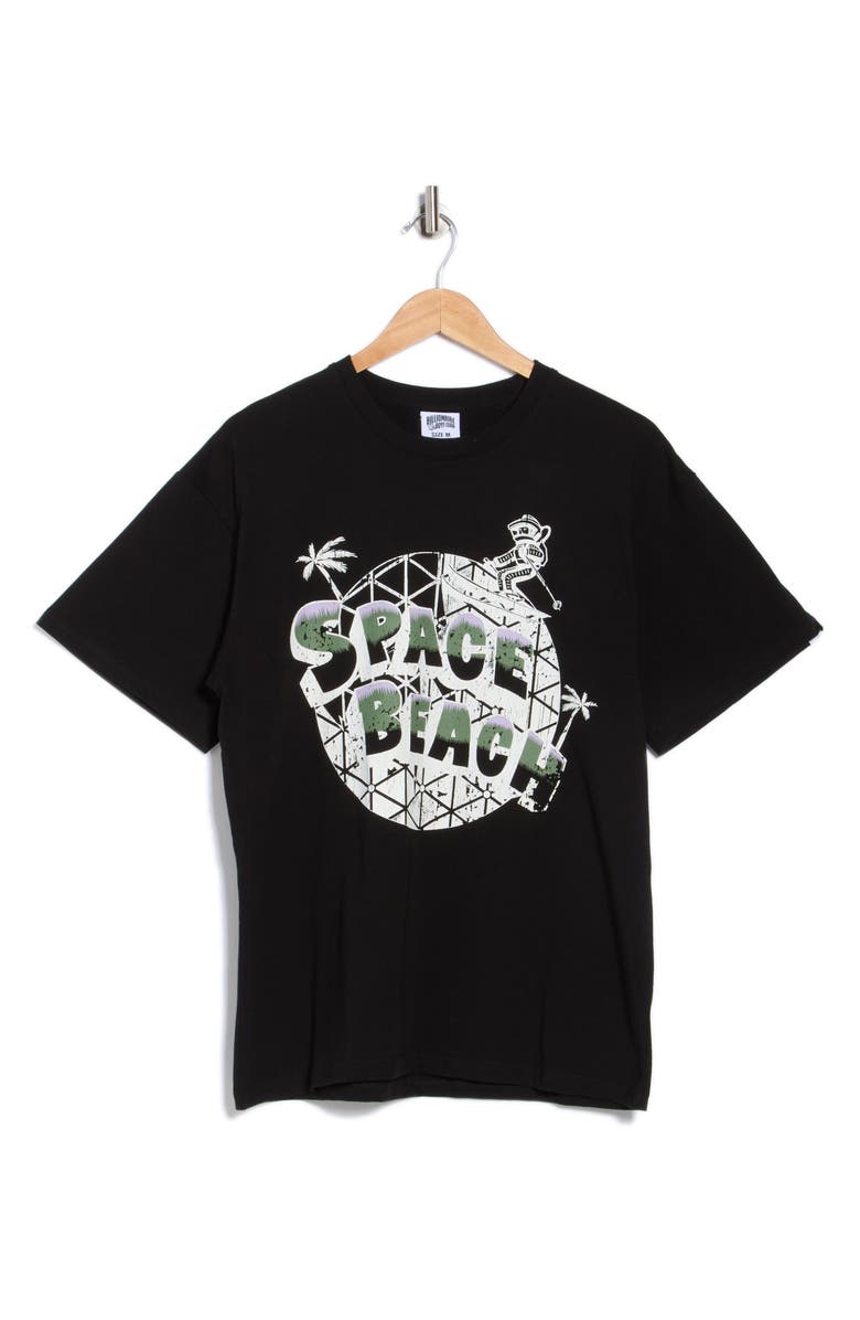 Billionaire Boys Club Space Epcot Graphic Short Sleeve T-Shirt, Alternate, color, Black