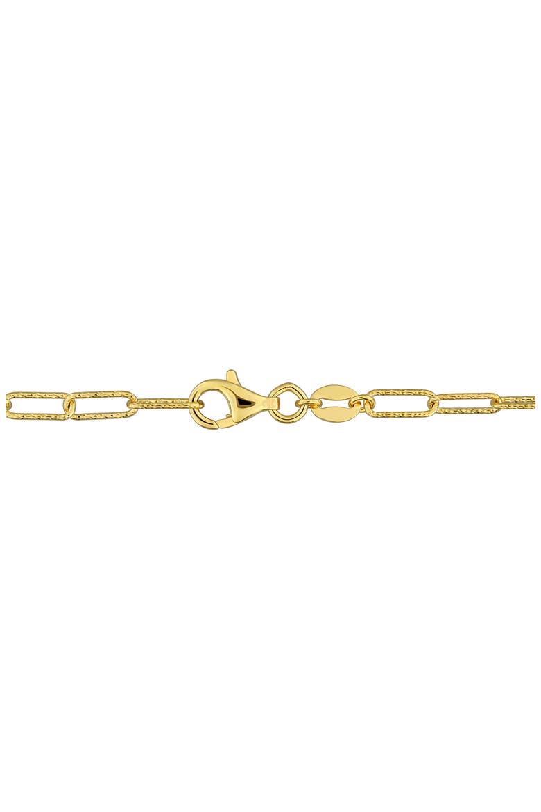 Peridot and White Topaz Link Bracelet, Alternate, color, GREEN