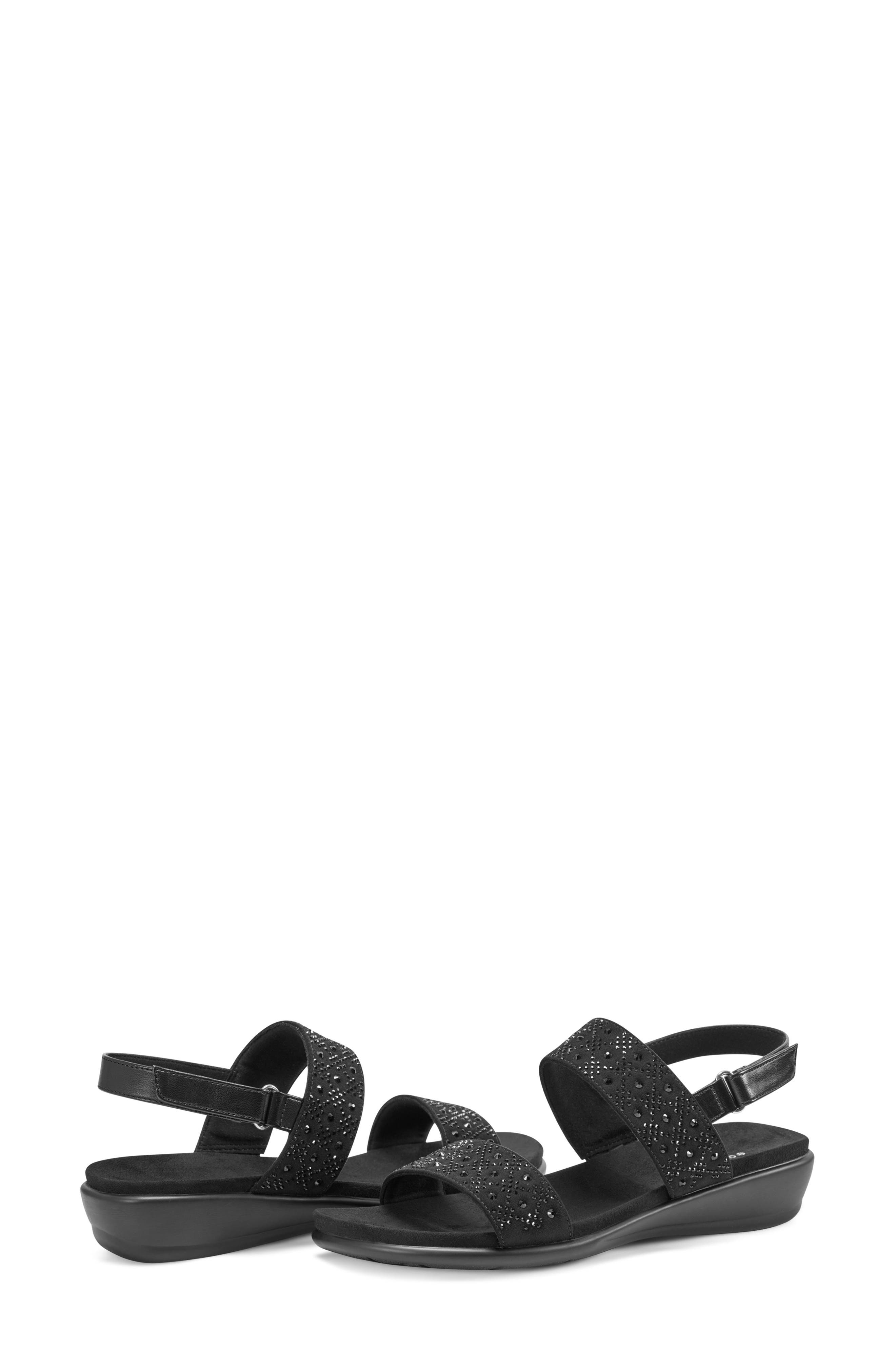 Easy Spirit Haisley Slingback Wedge Sandal, Alternate, color, 